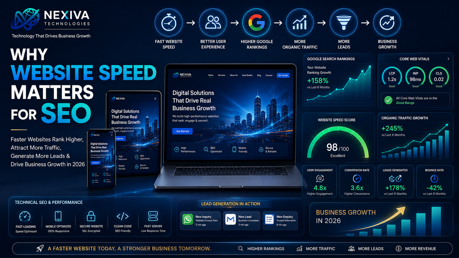 Why Website Speed Matters for SEO Blog Image